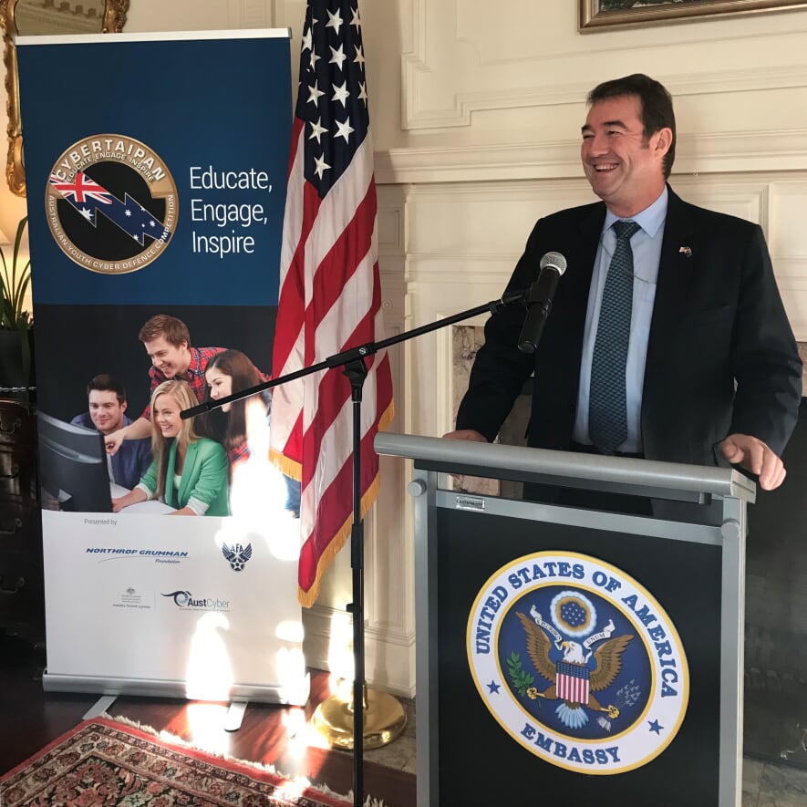 northrop grumman expands youth cyber education program in australia with cybertaipan program