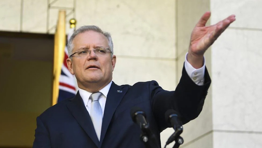 Prime Minister Scott Morrison dc