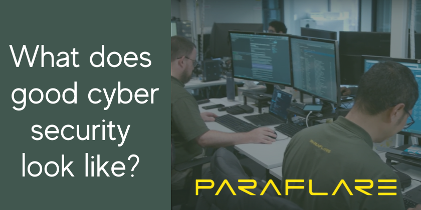 What does good cyber security look like?